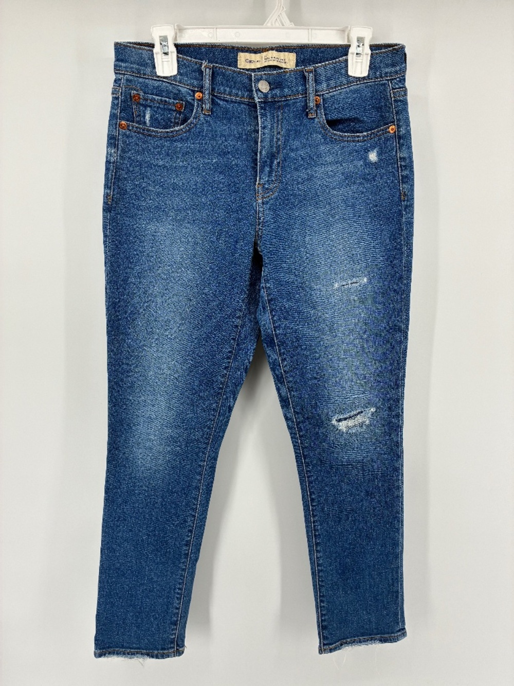 Gap Best Girlfriend Distressed Skinny Jeans